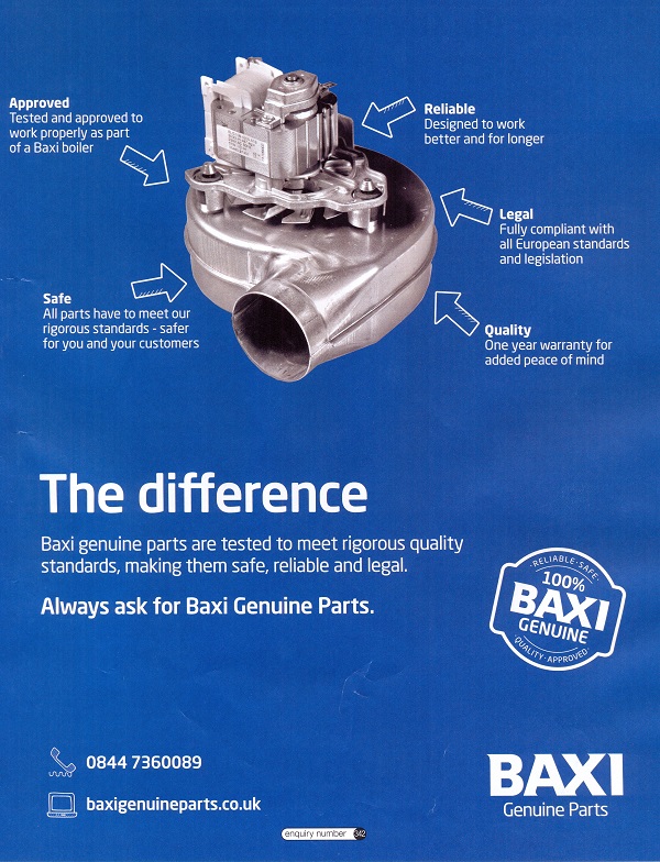 Baxi Genuine Spare Parts